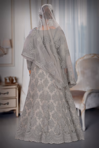Grey Lehenga — view 5 of 6
