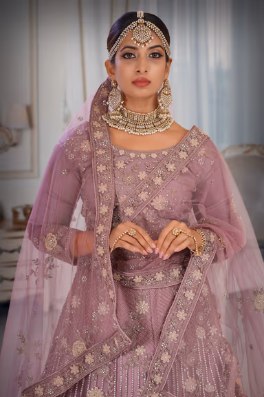 Light Purple Lehenga — view 1 of 6