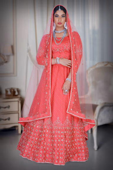 Royal Pink Lehenga — view 2 of 6