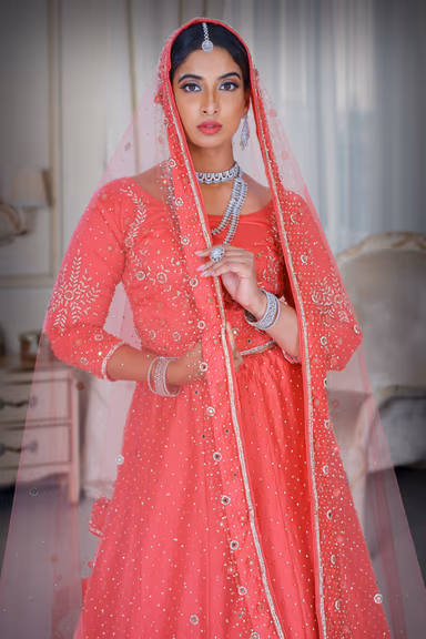 Royal Pink Lehenga — view 1 of 6