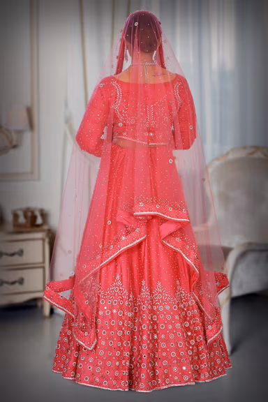 Royal Pink Lehenga — view 5 of 6
