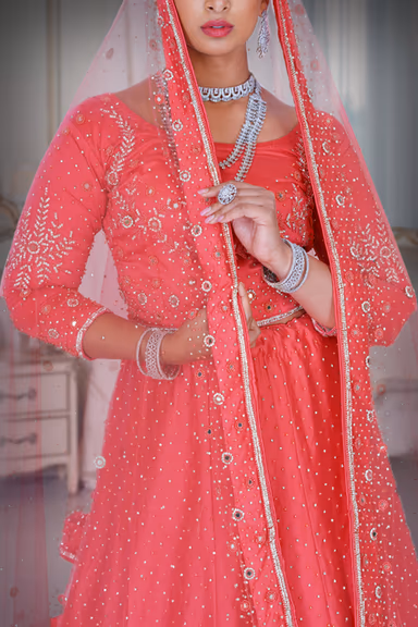 Royal Pink Lehenga — view 4 of 6