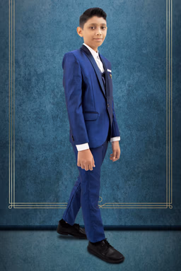 Kids Royal Blue Suit — view 2 of 6