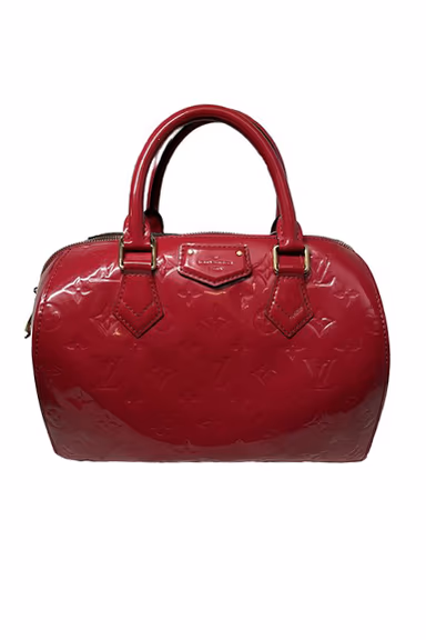Louis Vuitton Indian Rose Monogram Vernis Montana Bag Bowler Speedy — view 6 of 8