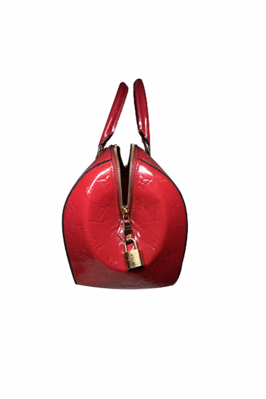 Louis Vuitton Indian Rose Monogram Vernis Montana Bag Bowler Speedy — view 8 of 8