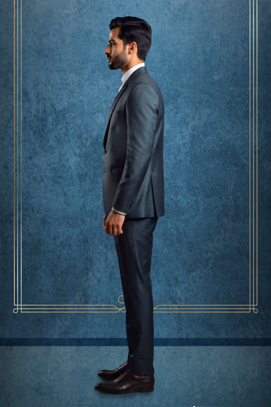 Mens Grey Formal suit — view 3 of 3