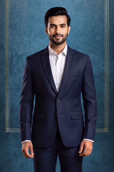 Premium Burgundy Three-Piece Formal Suit — view 2 of 3