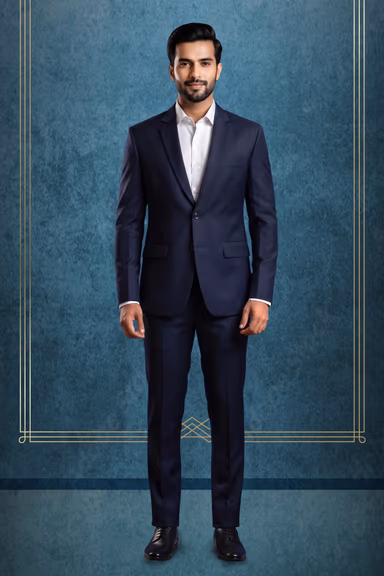 Premium Burgundy Three-Piece Formal Suit — view 1 of 3