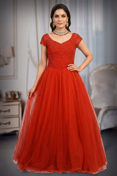 Red Ball Gown — view 2 of 2