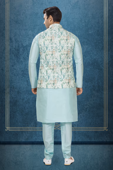 Pleasant Kurta Modi Jacket Set — view 5 of 6