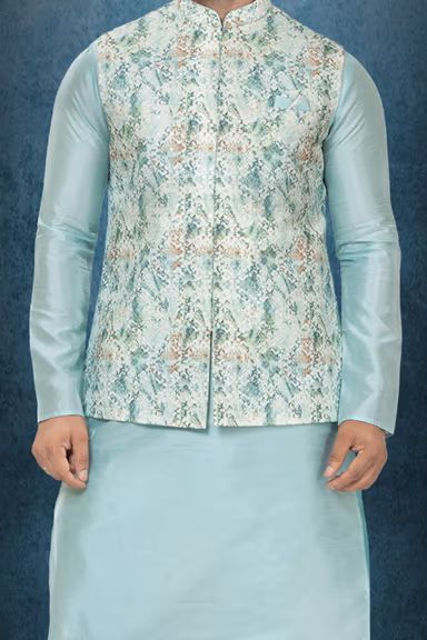Pleasant Kurta Modi Jacket Set — view 4 of 6