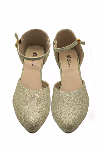 Women shimmer block heels — view 1 of 4