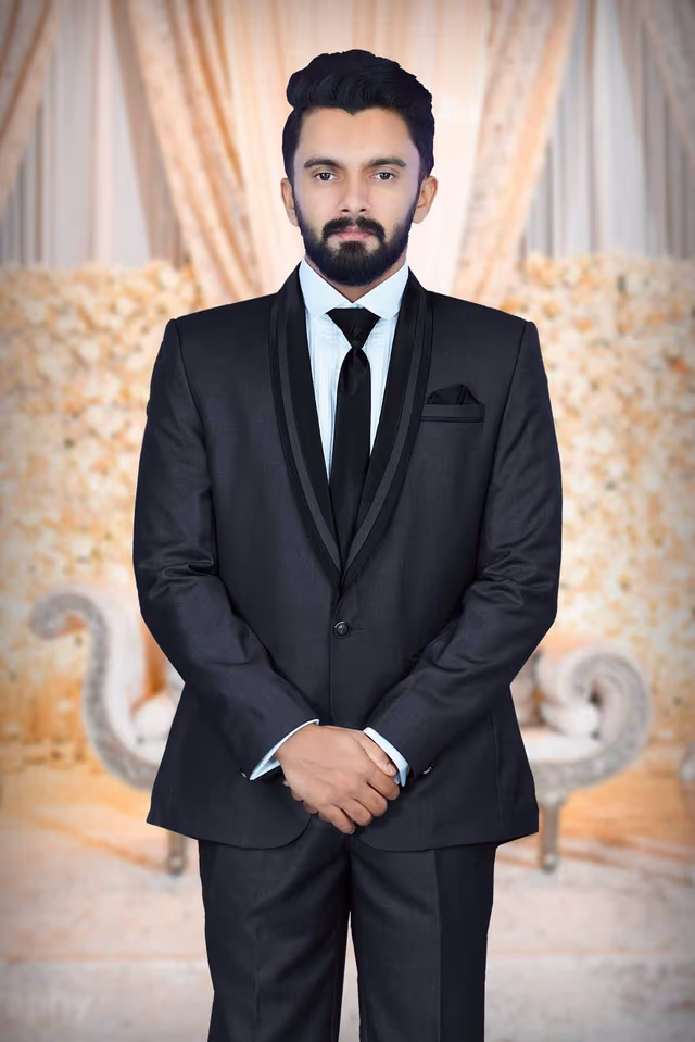 2 Pcs Imported Terry Rayon In Grey 2Pc Suit — back view, rent in Calicut