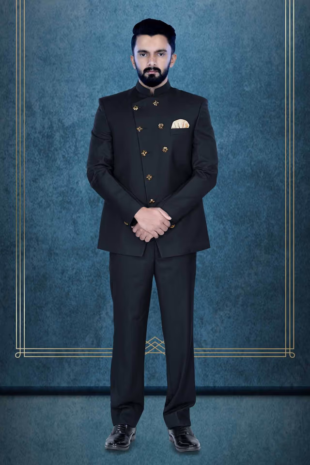 Black Jodhpuri — view 1 of 6