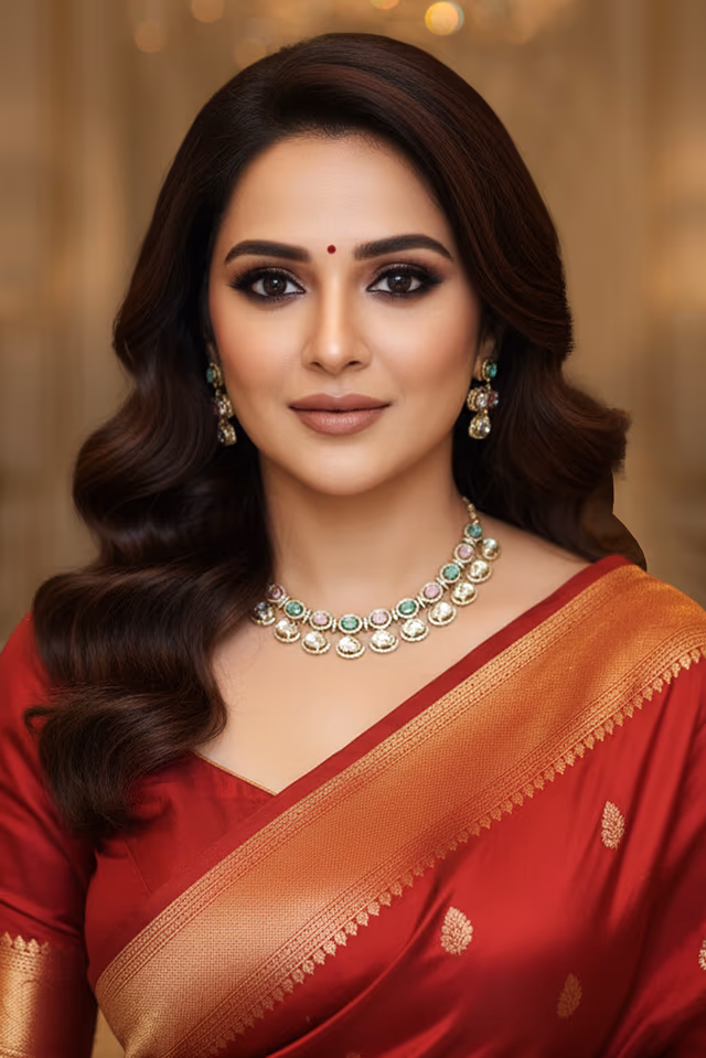 Noor-E-Angoor Multicolor Kundan Choker Set — rent in Kochi