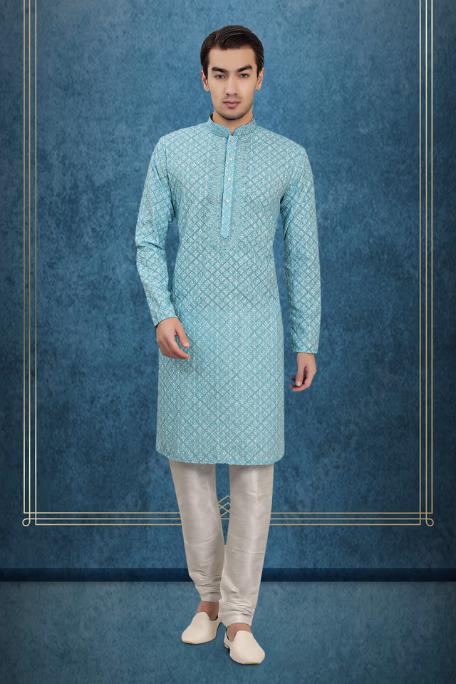 Charming Sangeet Kurta Pyjama — rent in Coimbatore