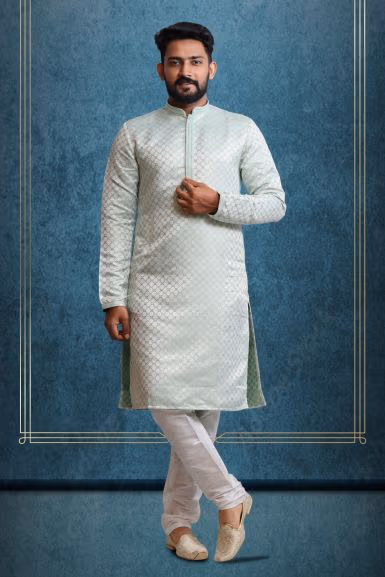 Opulent Kurta Pyjama — rent in Bangalore