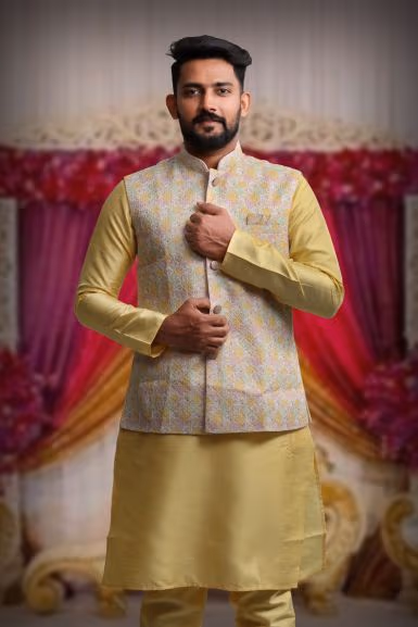 Charming Bundi Jacket — rent in Bangalore