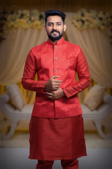 Magnificent Bundi Jacket — rent in Bangalore