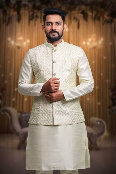 Majestic Bundi Jacket — rent in Bangalore