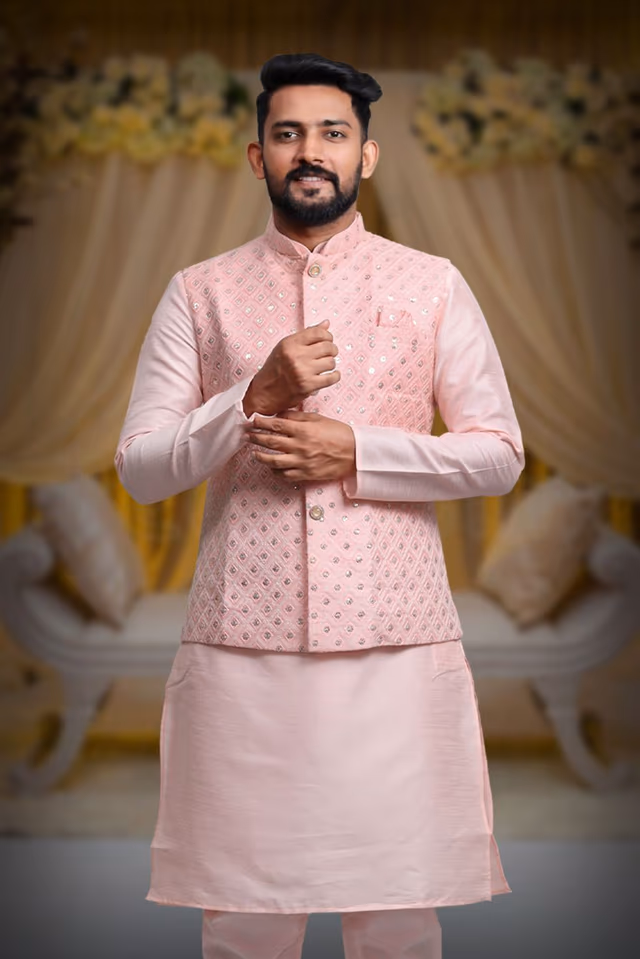 Sumptuous Bundi Jacket — rent in Bangalore