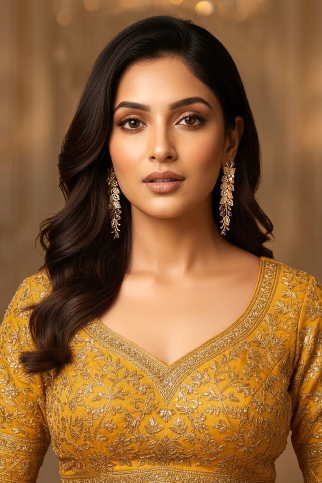 Sophisticated Matte Finished Victorian Earrings Perfect For Adding A Touch Of Mystery And Elegance — rent in Calicut