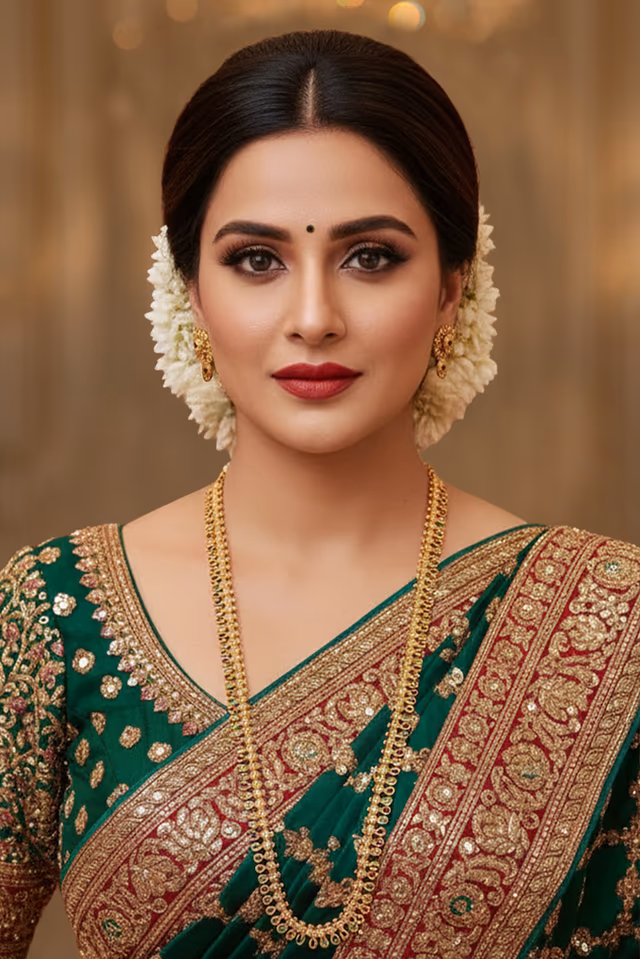Antique Lakshmi Motif Haram — rent in Kochi