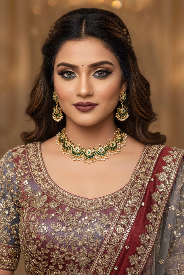 Exquisite Temple Jewellery Showcases Stunning Gold Beads And Divine Motifs Elevating Every Bride’s Aura… — rent in Calicut