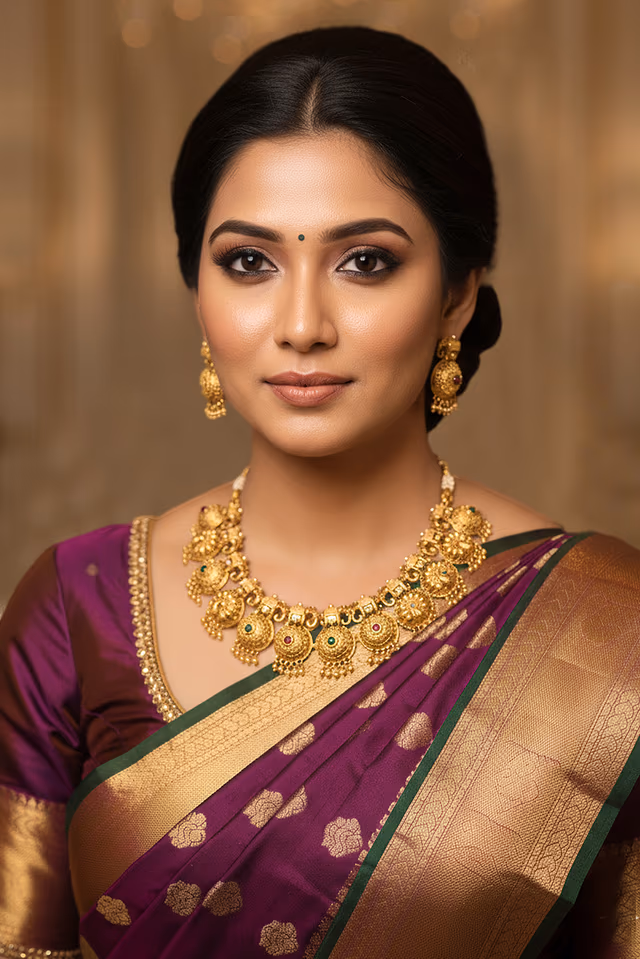 Heirloom Style Antique Temple Design Grand Bridal Jewellery Set — rent in Coimbatore