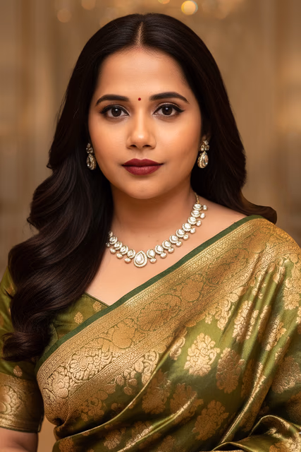 Noor-E-Drop Kundan Choker Set — rent in Kochi