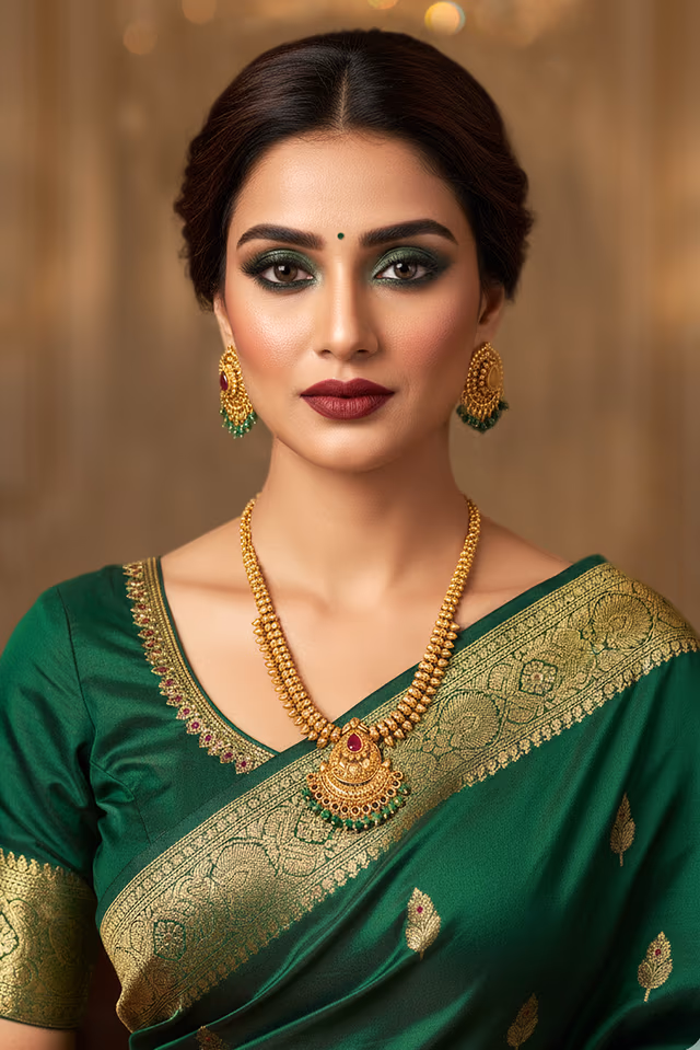 Opulent Temple Jewellery Creates A Royal Aura With Traditional Charm Perfectly Complementing Bridal… — rent in Calicut