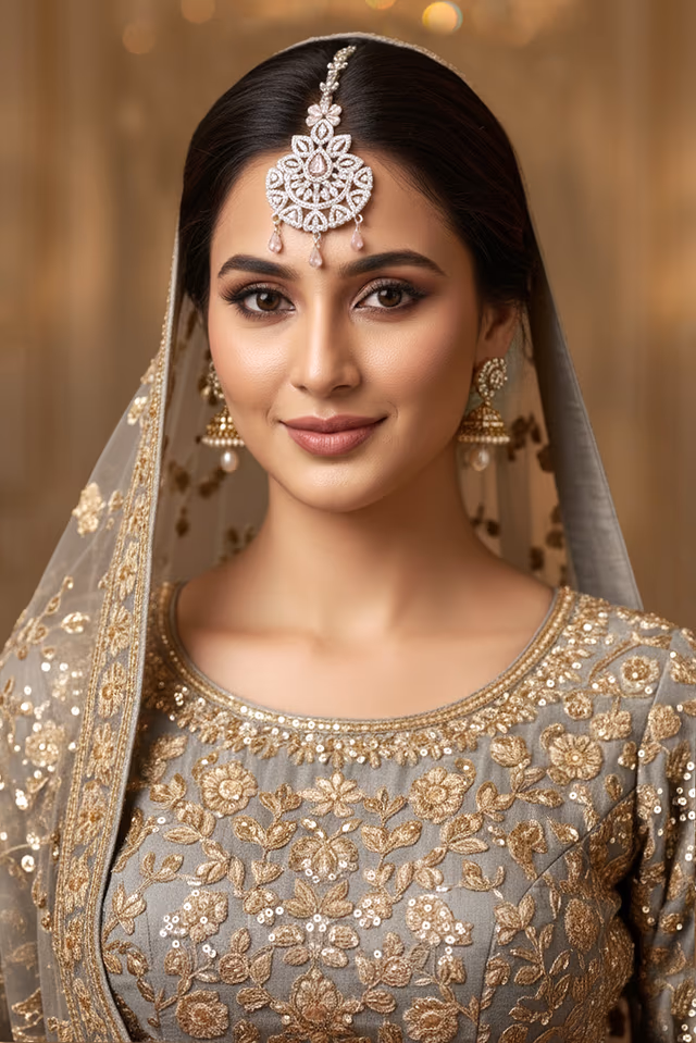 Regal Pink Necklace Enhances Bridal Beauty With Intricate Kundan Patterns Offering A Striking Blend Of… — rent in Calicut