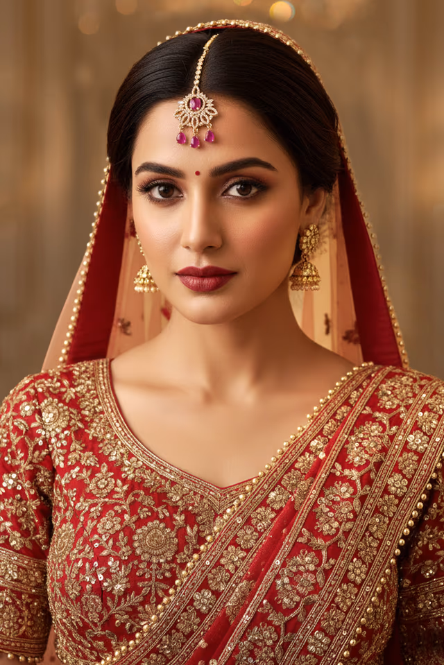 Rich Gold Dori Complements The Cool Rani Pink Gems Creating A Striking Contrast And An Air Of Timeless… — rent in Calicut