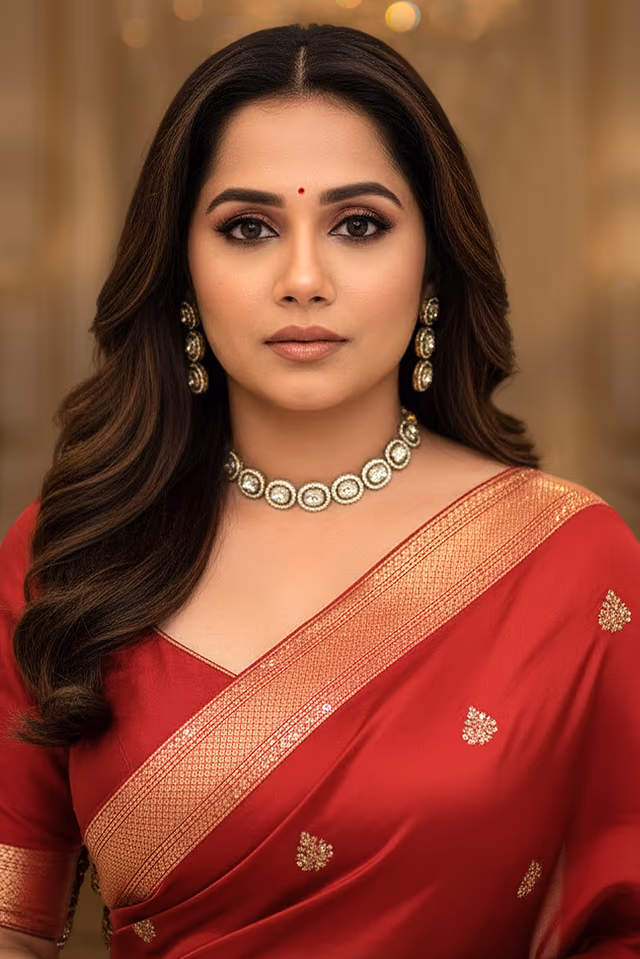 Royal Aura Kundan Choker Set — rent in Kochi