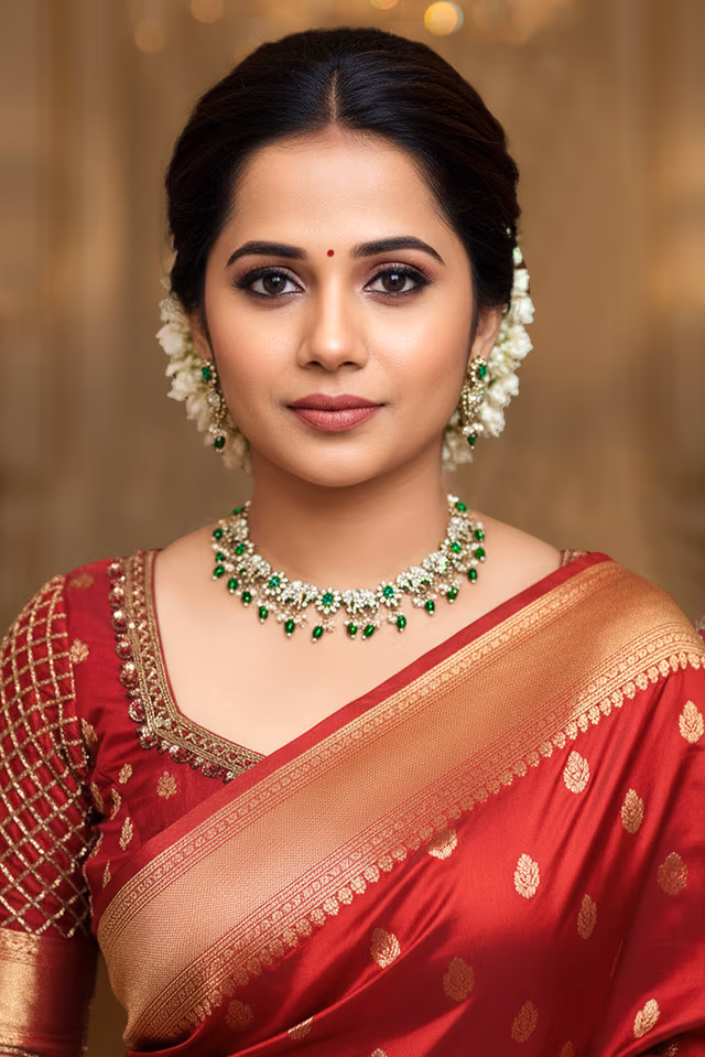 Royal Elephant Motif Choker Set — rent in Kochi