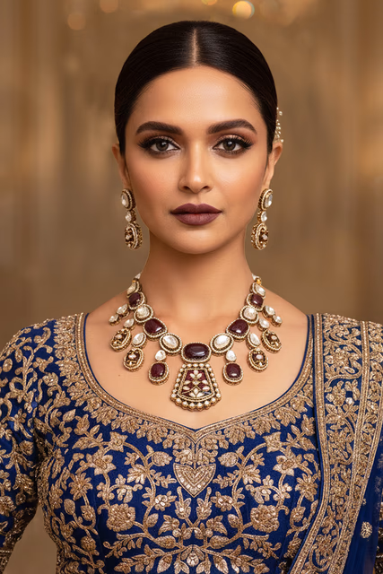 Traditional Vibes And Contemporary Flair Harmonize Perfectly In This Handcrafted Jewelry Set — rent in Calicut