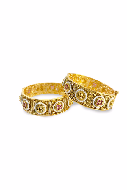 Designed to be worn as a standalone statement pair or stacked with gold Embellishments for a heavier… — rent in Bangalore