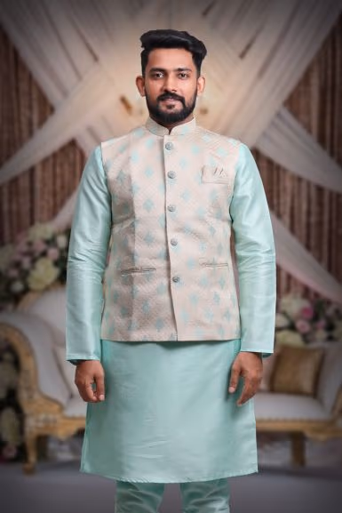 Dapper Bundi Jacket — rent in Bangalore