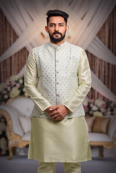 Splendid Bundi Jacket — rent in Bangalore
