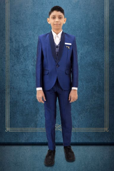 Kids Royal Blue Suit — rent in Coimbatore