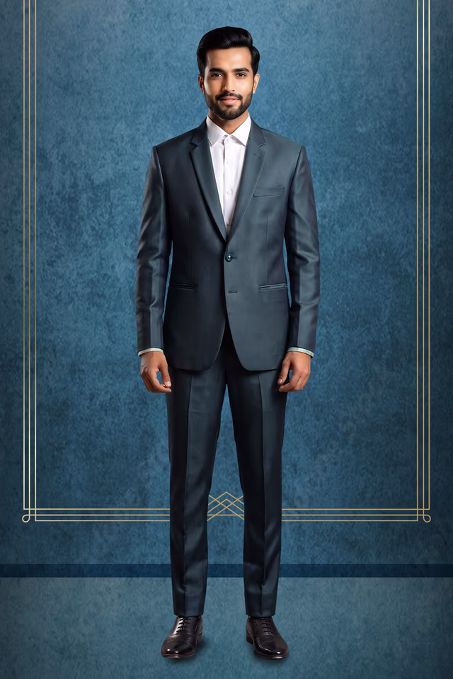 Mens Grey Formal suit — rent in Coimbatore
