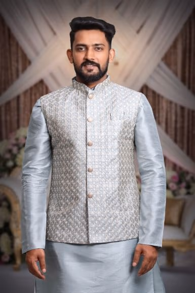 Classy Bundi Jacket — rent in Bangalore