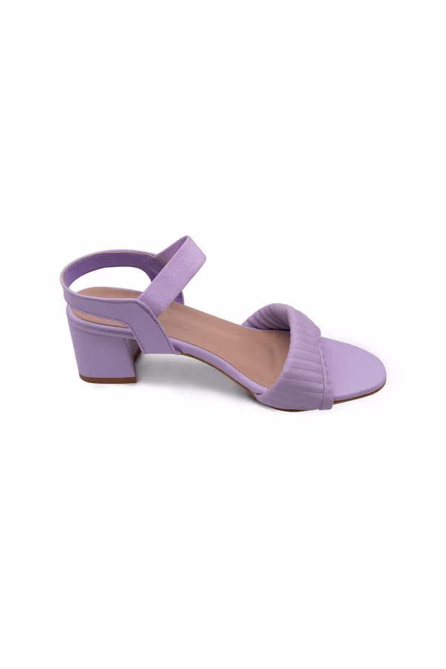 Mid - Top Block Heels — back view, rent in Bangalore