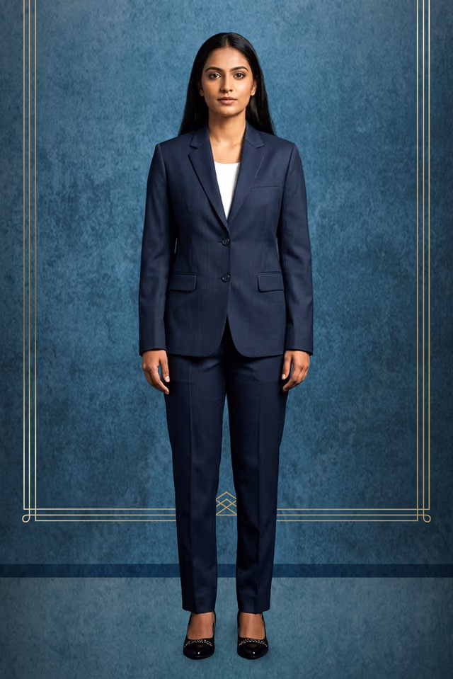 Women’s Navy Blue Tailored — rent in Coimbatore